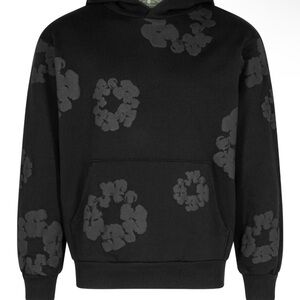 Black denim tears Hoodie